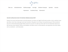Tablet Screenshot of kep.de